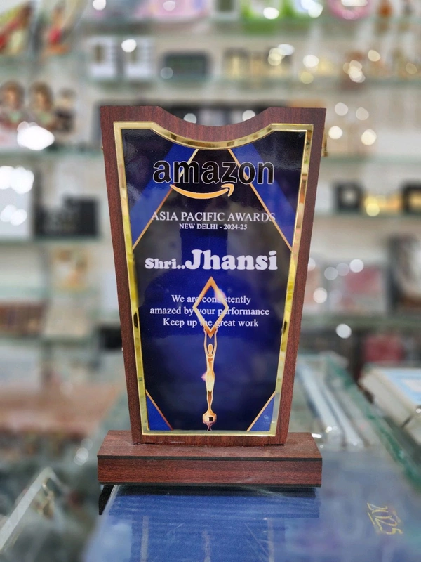 MDF Wooden Memento / Trophy (MWM-04)