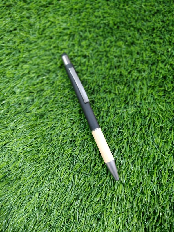 Black Bamboo Pen with Stylus