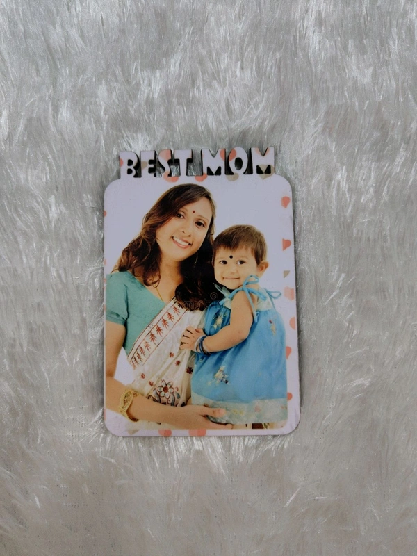 Best MOM - MDF Fridge Magnet