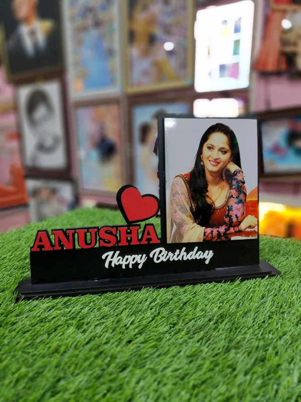 Name & Photo - Customized Cutout Frame