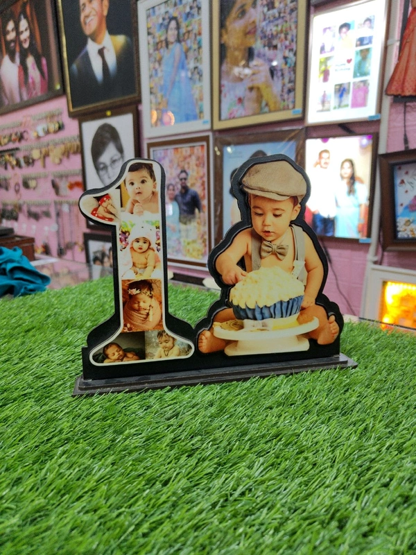 1st Year Baby - Customized Cutout Frame