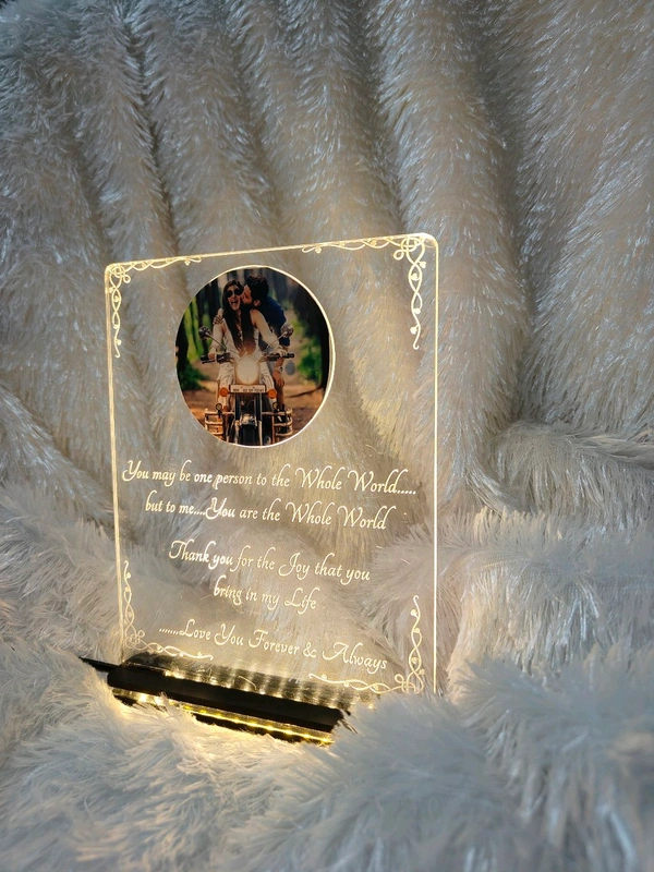 Acrylic RGB LED Frame - Single LED