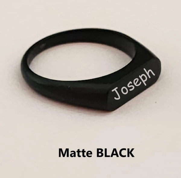 Ring - Matte Black