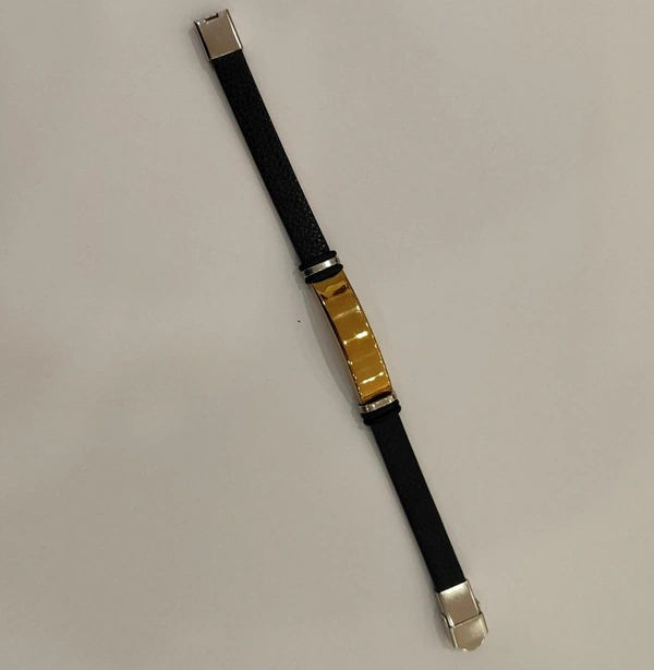 Rubber Bracelet - Gold