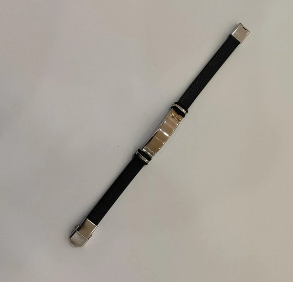 Rubber Bracelet - Silver