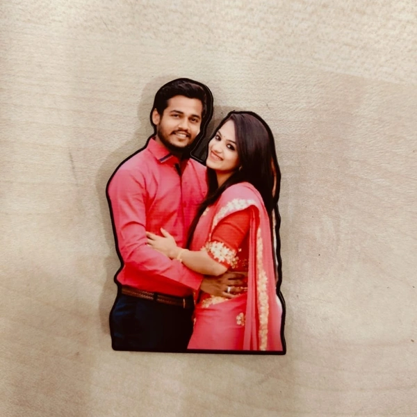 Couple Half Body - MiniMe Fridge Magnet