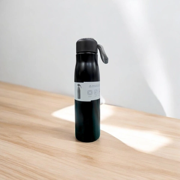Hot & Cold Sport Bottle - Black Color
