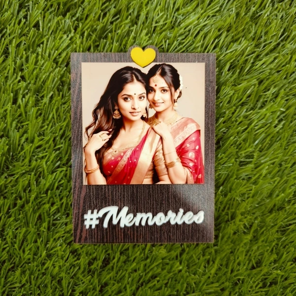Memories - 2 Layer MDF Fridge Magnet