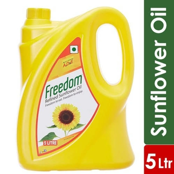Freedom Sunflower Oil 5ltrs 