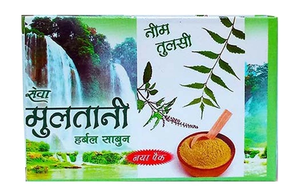 हरि ॐ सेवा Multani (Neem -Tulsi) Soap 100g