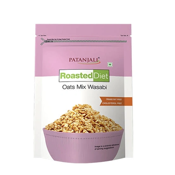 PATANJALI Roasted Oats Mix Wasabi 125g 