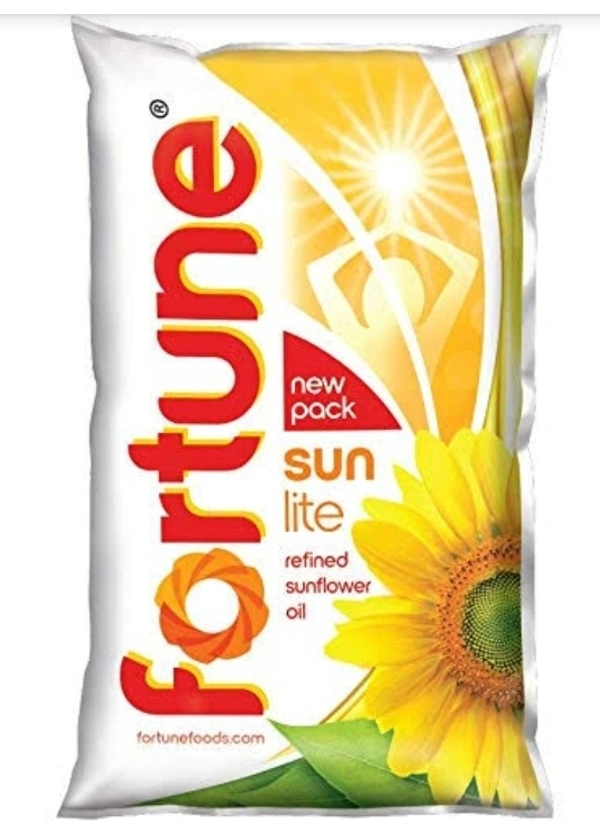 Fortune Sunlite Sunflower Oil 1L Pouch 