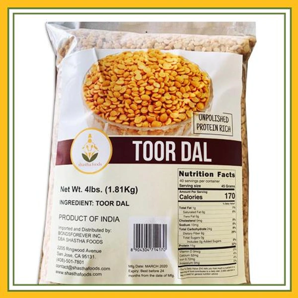 Safe Harvest Toor Dal (కంది)1kg 