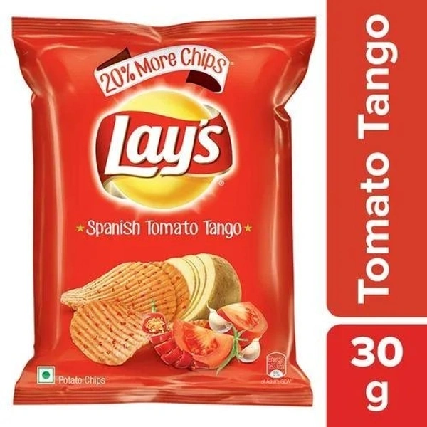 Lays (Tomato Tango) - 30gm, red