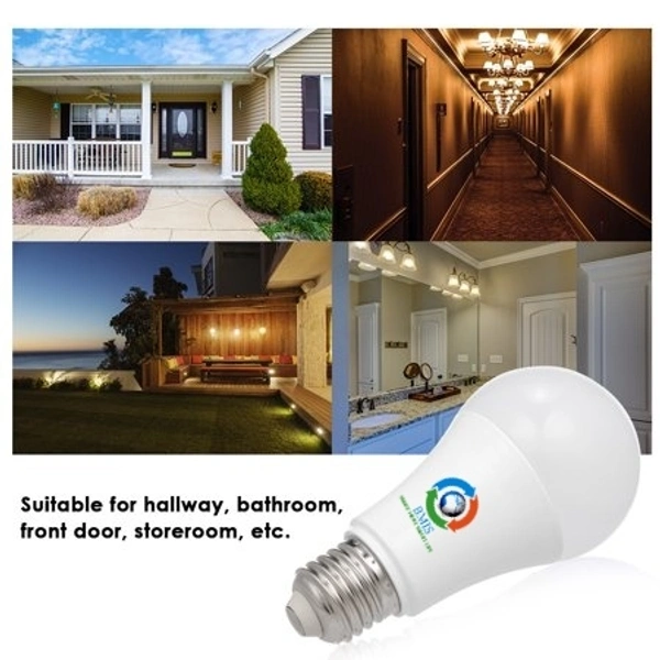 BMIS  Smart Radar Sensor Bulb 10W - L 12 x H 5 x W 5cm, Cool White 