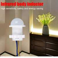 BMIS  ABS Small Adjustable PIR Motion Sensor Day Night Indoor Light Switch