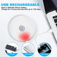 BMIS PIR Rechargeable Motion Sensor LED Light with USB Charging - White