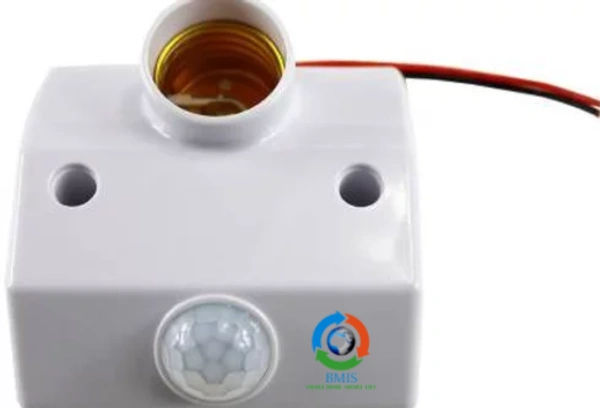 BMIS Smart PIR Motion Sensor Bulb Holder - White