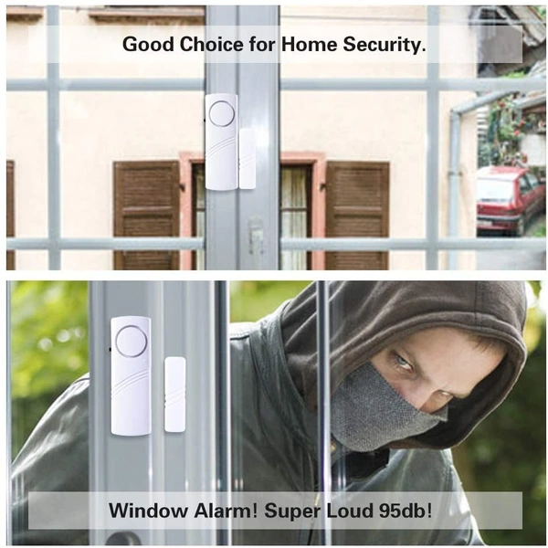 BMIS   Anti-theft Alarm Device for Door/ Windows (Battery Operated) - Compact size