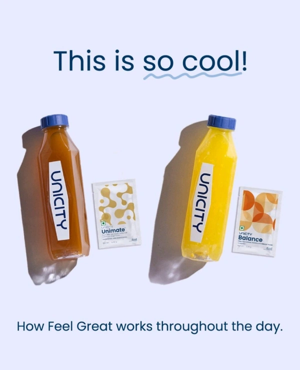 UNICITY FEEL Great 10's Pack - Web Orange, 6"X3"X4"