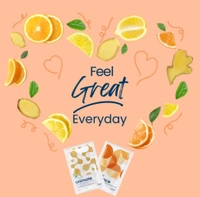 UNICITY FEEL Great 10's Pack - Web Orange, 6"X3"X4"