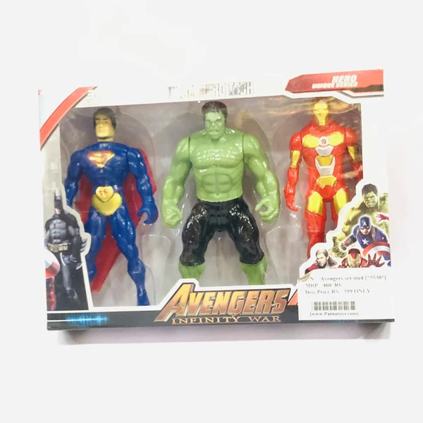 Avengers 3 in 1 set