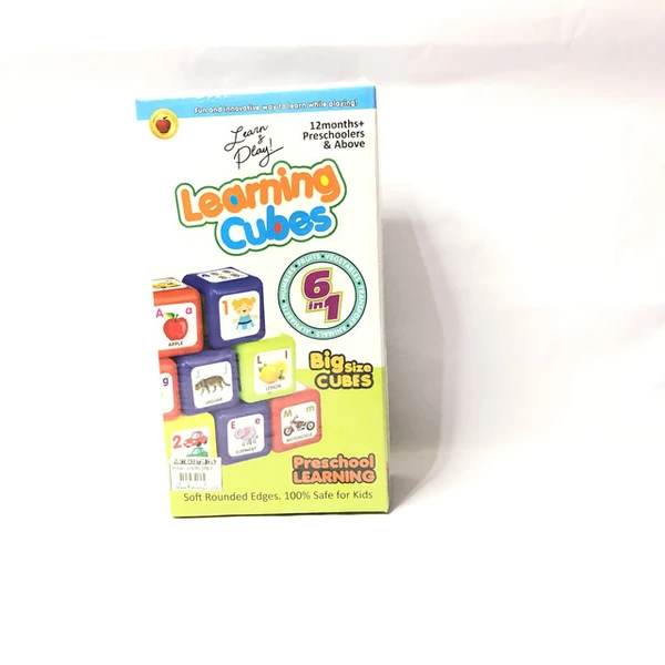 6 IN 1 learning cubes