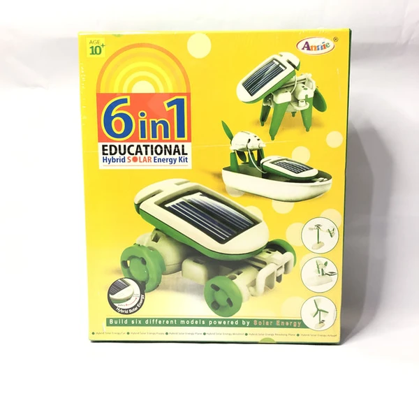 6 IN 1 educational hybrid solar energy kit