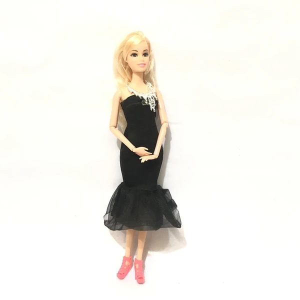 Beautiful Black dress doll