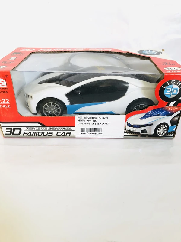 3D Famous Remote control car 12939