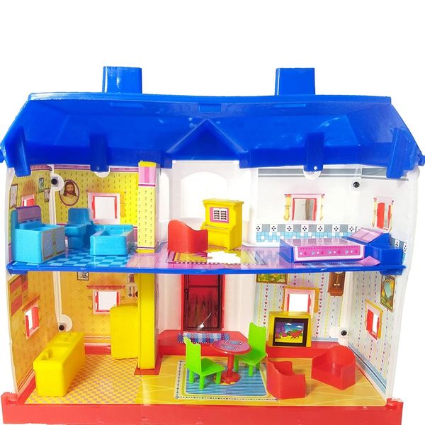 24 Pc doll house with furniture 12953