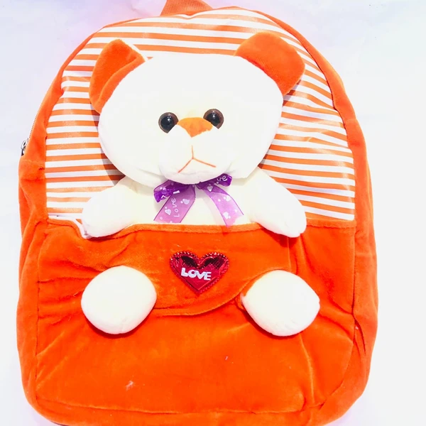 Love Teddy Cute School Bag 10186 - orange, SKU252CODE