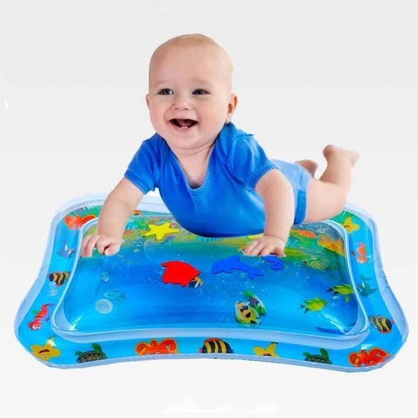 Baby water play net great fun for tummy time