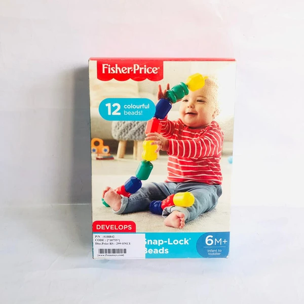 12 Colourful beads Fisher-price