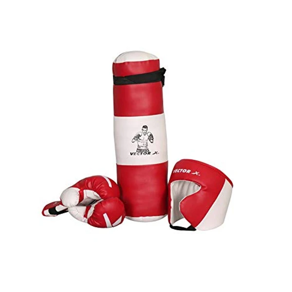 Vector Boxing Set Kids 9 Red - SKU880CODE