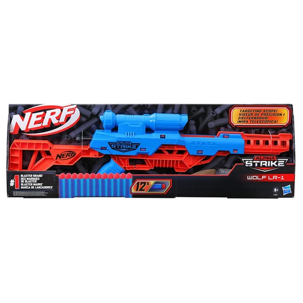 Alpha Strike Wolf LR-1 Blaster with Targeting Scope - Nerf | Hasbro 11939