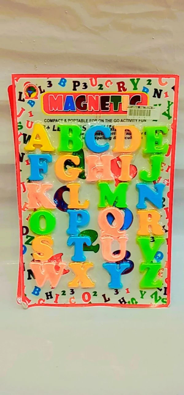 Magnetic 3+ Letters & Numbers 12491 - SKU70CODE