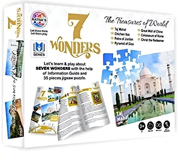 RATNA'S  7 WONDERS OF THE WORLD JIGSAW PUZZLES
