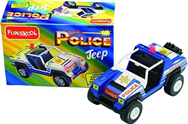 Funskool Police Jeep 13128 - SKU448CODE