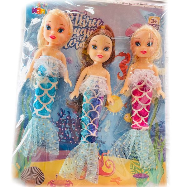 Three Magical Mermaids Doll - SKU406CODE