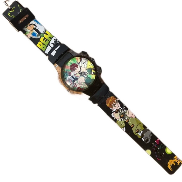 Light Cap Watch - Black Ben10