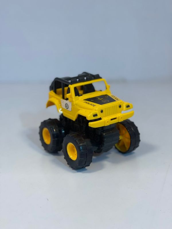 Free Wheel Hunting Small Jeep - Yellow, SKU192CODE