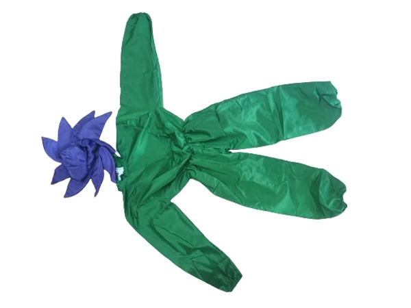 Fancy Dress Flower Purple And Green - Flowers, SKU546CODE