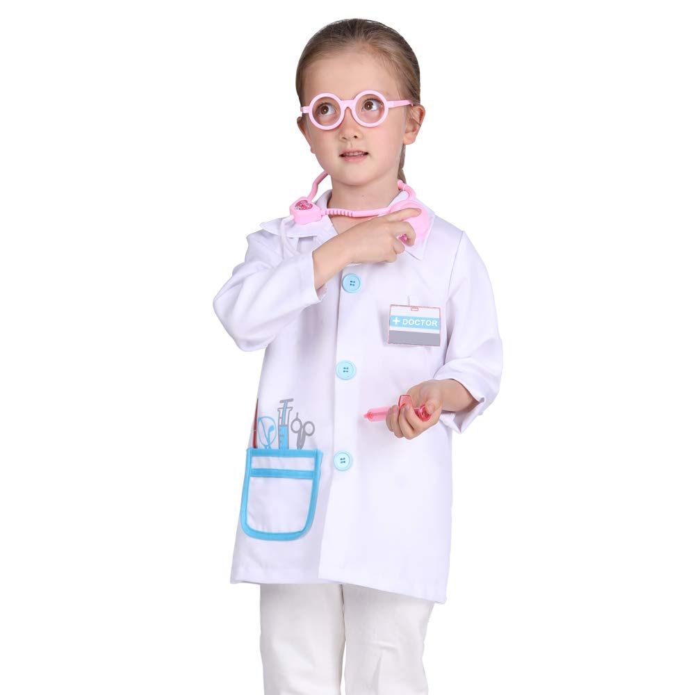Kids Doctors Costume Fancy Dress Nurses Clothes Hat Set for Children  Pretend Role Play Educational Toys Game - Walmart.com