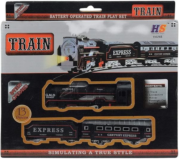 Black Train Battery Operated