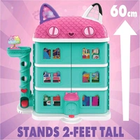 DREAMWORKS GABBY'S DOLLHOUSE Gabby's Dollhouse 15-Piece Purrfect Dollhouse with Sounds