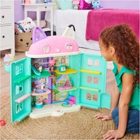 DREAMWORKS GABBY'S DOLLHOUSE Gabby's Dollhouse 15-Piece Purrfect Dollhouse with Sounds