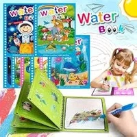 Magic Water Colouring Book For Kids 2-8 Years