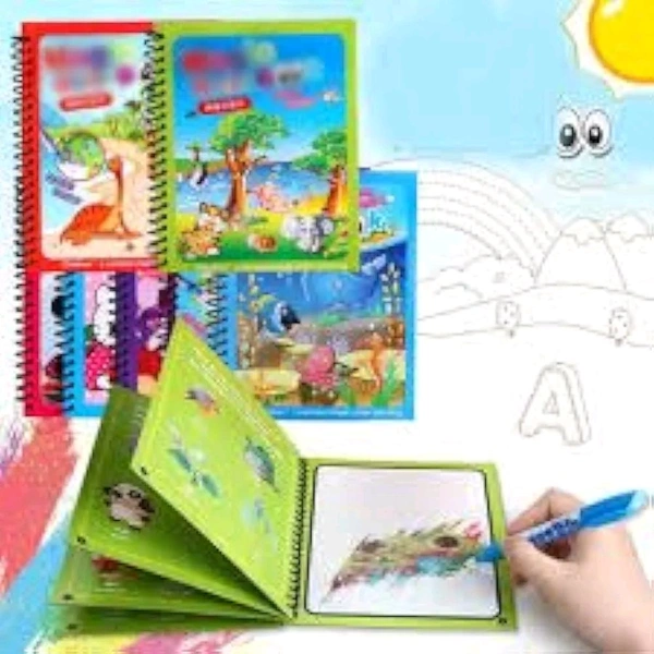 Magic Water Colouring Book For Kids 2-8 Years