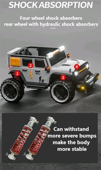 HOT GARAGE  Hot Garage KP 906 Kids Jeep (Grey)